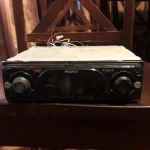 Sony Xplod car stereo and CD player!